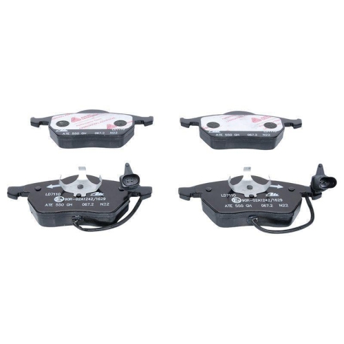 Bremsbelagsatz, Scheibenbremse ATE 13.0470-7110.2 ATE Ceramic f&uuml;r SEAT SKODA VAG