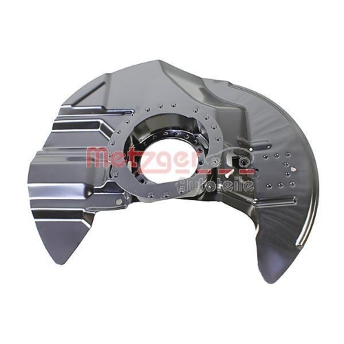 Spritzblech, Bremsscheibe METZGER 6115427 f&uuml;r BMW, Vorderachse links