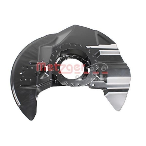 Spritzblech, Bremsscheibe METZGER 6115428 für BMW, Vorderachse rechts
