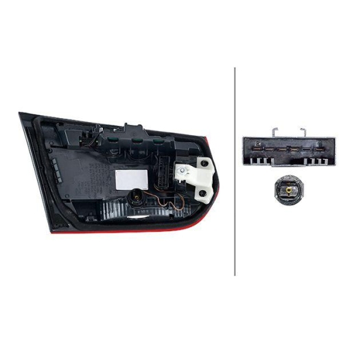 HELLA Heckleuchte 2SK 012 148-321 f&uuml;r BMW, rechts
