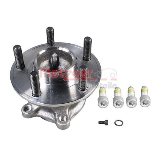 Radlagersatz METZGER WM 6789 GREENPARTS f&uuml;r FORD VOLVO, Hinterachse