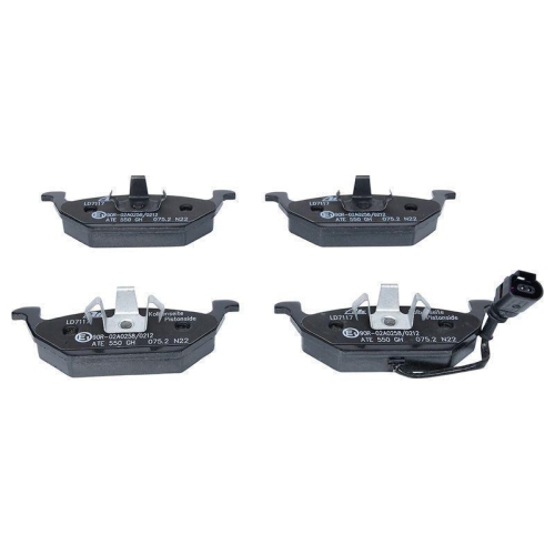 Bremsbelagsatz, Scheibenbremse ATE 13.0470-7117.2 ATE Ceramic f&uuml;r SEAT SKODA VAG