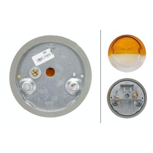 Blinkleuchte HELLA 2BE 001 259-061 für FORD INTERNATIONAL HARV. IVECO MACK MAN