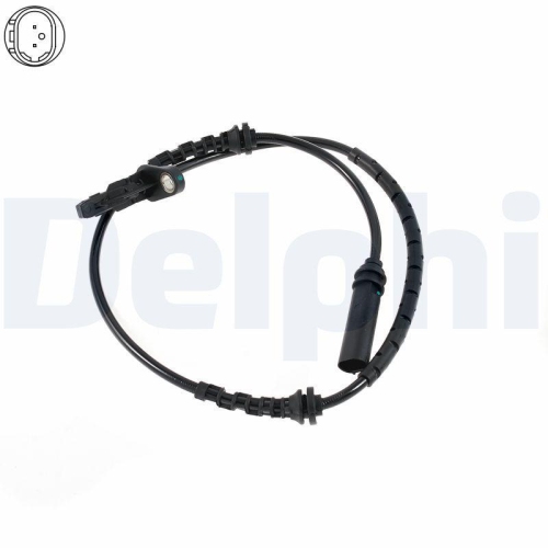 DELPHI SS21280-12B1 Sensor, Raddrehzahl f&uuml;r BMW MINI, Vorderachse