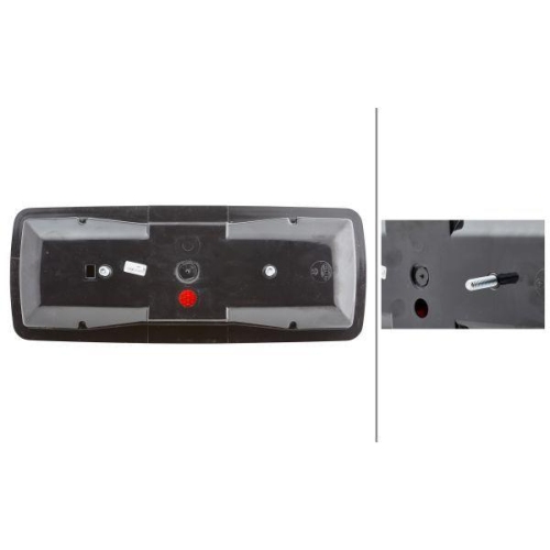 HELLA Heckleuchte 2VP 003 567-121 für AEBI DAF IVECO MAN SCANIA VAN HOOL VW FAUN