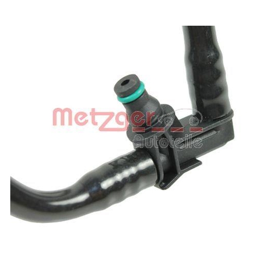 Schlauch, Leckkraftstoff METZGER 0840100 für NISSAN OPEL RENAULT GENERAL MOTORS