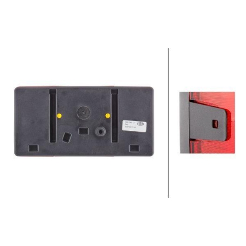 HELLA Heckleuchte 2VP 006 040-121 für AEBI AUDI DAF SCANIA VOLVO VW FAUN BOMAG