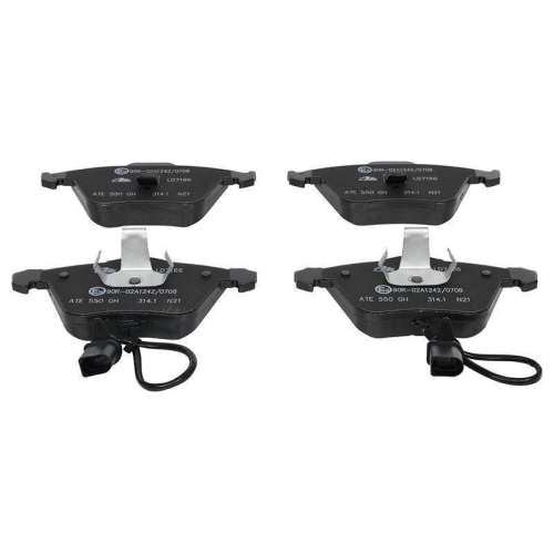 Bremsbelagsatz, Scheibenbremse ATE 13.0470-7166.2 ATE Ceramic f&uuml;r VAG