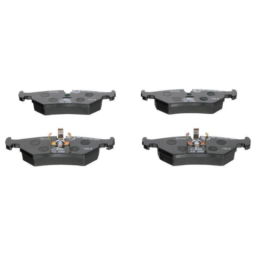 Bremsbelagsatz, Scheibenbremse ATE 13.0460-7246.2 f&uuml;r JAGUAR, Hinterachse