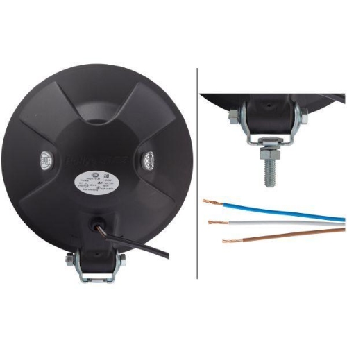 HELLA Fernscheinwerfer 1F8 016 797-001 f&uuml;r DAF IVECO SCANIA CATERPILLAR, links