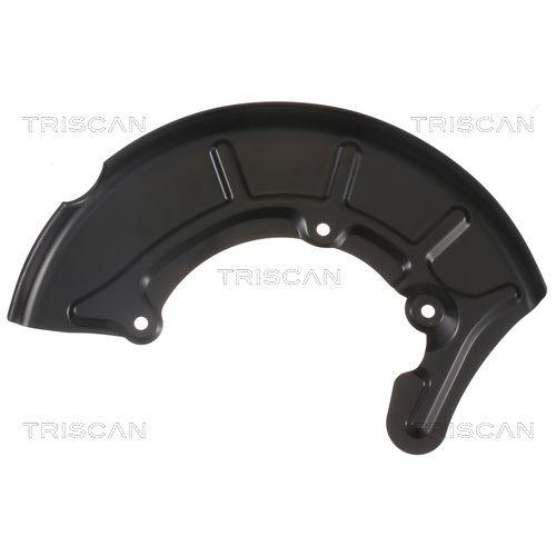 Spritzblech, Bremsscheibe TRISCAN 8125 29144 f&uuml;r VW, Vorderachse links