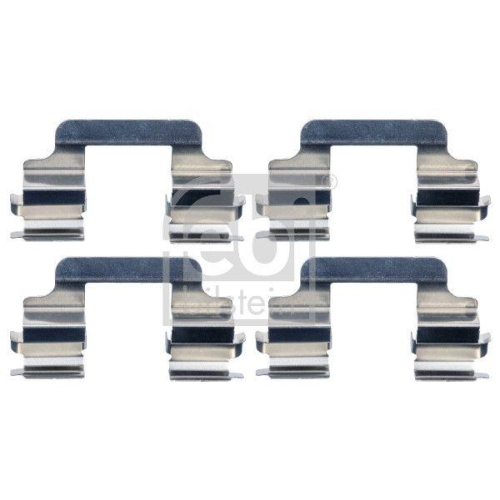 FEBI BILSTEIN Zubeh&ouml;rsatz, Scheibenbremsbelag 185049 f&uuml;r, Hinterachse