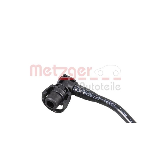 K&uuml;hlmittelrohrleitung METZGER 4010513 f&uuml;r CITRO&Euml;N PEUGEOT, rechts