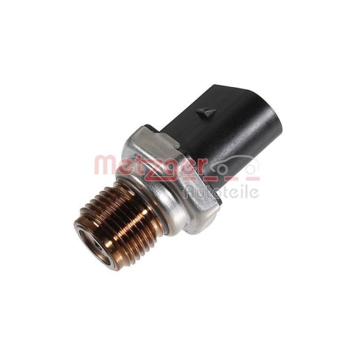 Sensor, Kraftstoffdruck METZGER 0906490 ORIGINAL ERSATZTEIL GREENPARTS f&uuml;r VAG