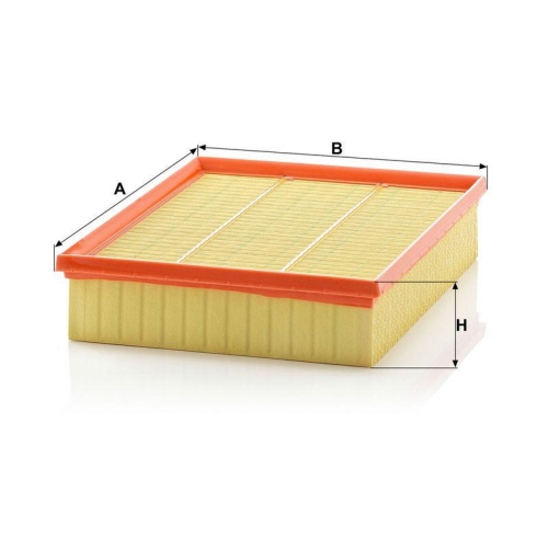 Luftfilter MANN-FILTER C 29 198 f&uuml;r VAG