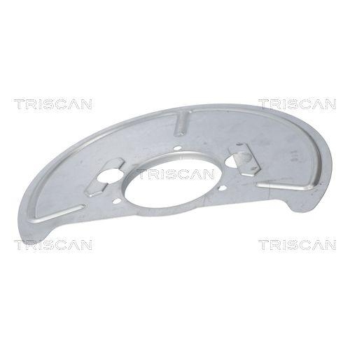 Spritzblech, Bremsscheibe TRISCAN 8125 29147 für VW, Vorderachse rechts