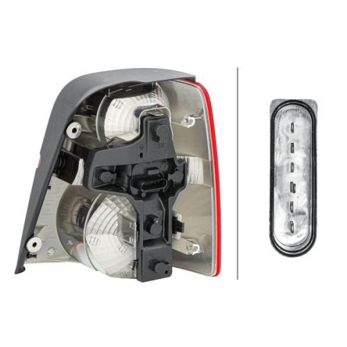 Heckleuchte HELLA 2VP 008 759-051 für VW, links