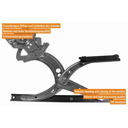 Fensterheber VAICO V10-6138 Original VAICO Qualität für SEAT SKODA VW VAG