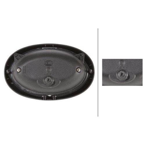 HELLA Hauptscheinwerfer 1BA 996 261-021 f&uuml;r K&Auml;SSBOHRER BOMAG ATLAS COPCO HAMM