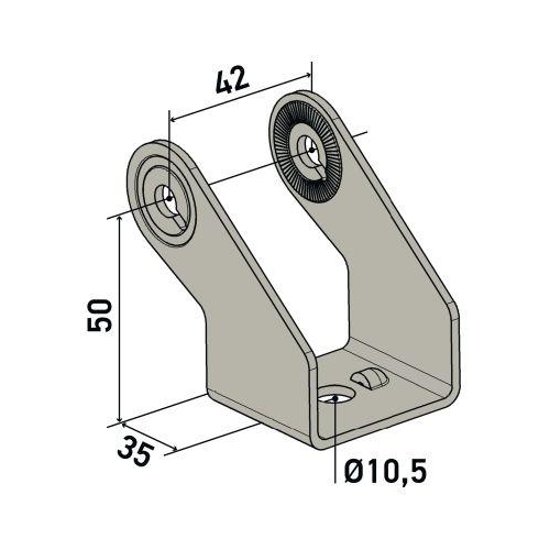 HELLA Halter 9XD 990 298-031 f&uuml;r LIEBHERR