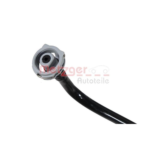 Kühlerschlauch METZGER 2421698 für AUDI, oben