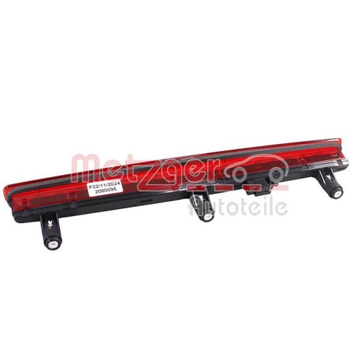 Zusatzbremsleuchte METZGER 2080096 f&uuml;r VW, mitte, f&uuml;r Fahrzeuge mit Heckklappe