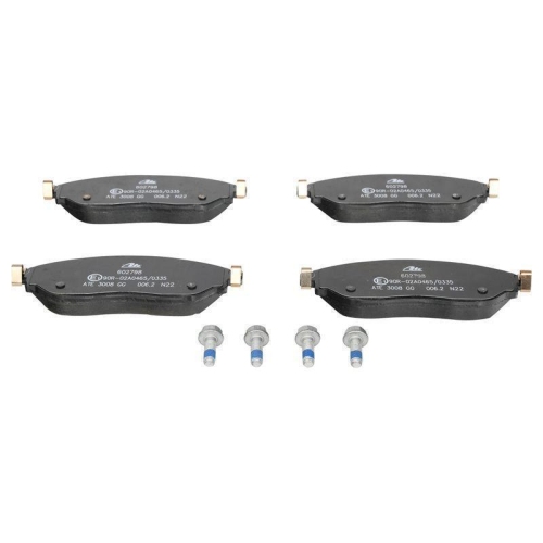 Bremsbelagsatz, Scheibenbremse ATE 13.0460-2798.2 f&uuml;r FIAT NISSAN OPEL RENAULT