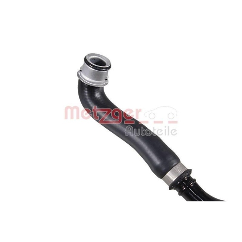 Kühlerschlauch METZGER 2421700 für MERCEDES-BENZ
