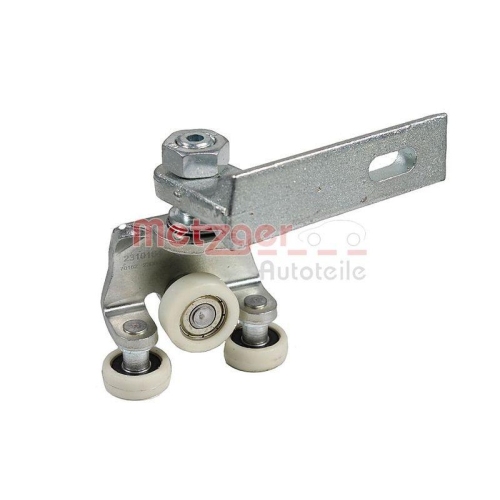 Rollenführung, Schiebetür METZGER 2310164 GREENPARTS für IVECO, Schiebetür, oben