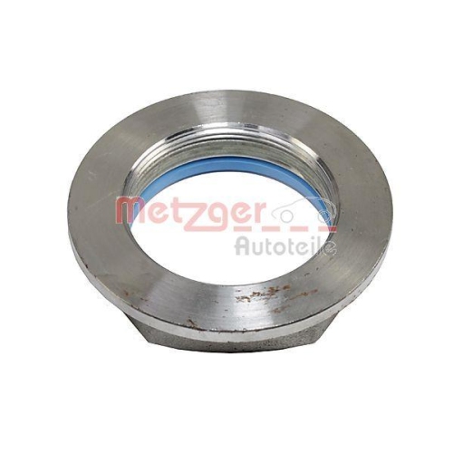 Mutter, Achszapfen METZGER 6111500 f&uuml;r FORD, Hinterachse rechts