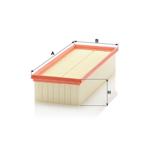 Luftfilter MANN-FILTER C 35 154 f&uuml;r VAG