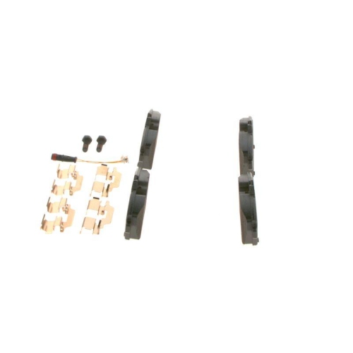Bremsbelagsatz, Scheibenbremse BOSCH 0 986 494 087 f&uuml;r MERCEDES-BENZ