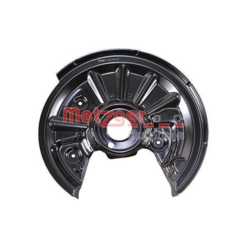 Spritzblech, Bremsscheibe METZGER 6115466 GREENPARTS für AUDI SEAT VW VAG