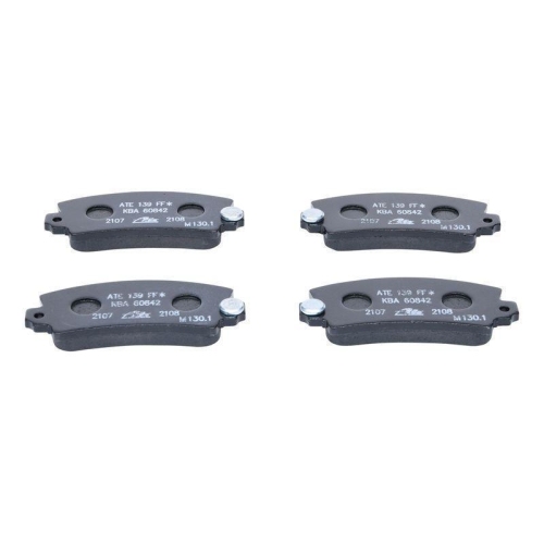 Bremsbelagsatz, Scheibenbremse ATE 13.0460-3928.2 f&uuml;r PEUGEOT RENAULT TALBOT