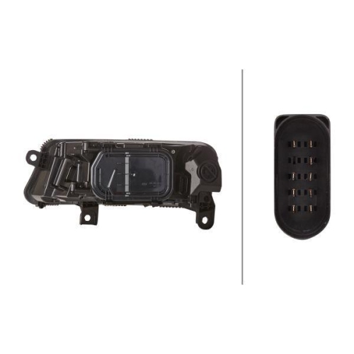 HELLA Hauptscheinwerfer 1EE 008 880-021 für AUDI VW AUDI (FAW), rechts