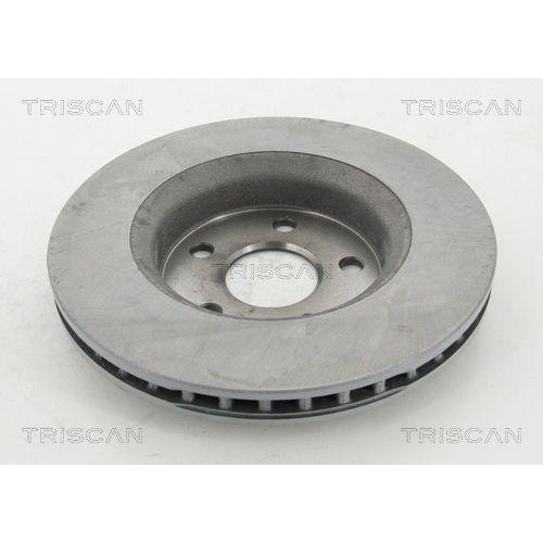 TRISCAN 8120 101071C 2 St&uuml;ck Bremsscheiben COATED f&uuml;r JEEP, Vorderachse