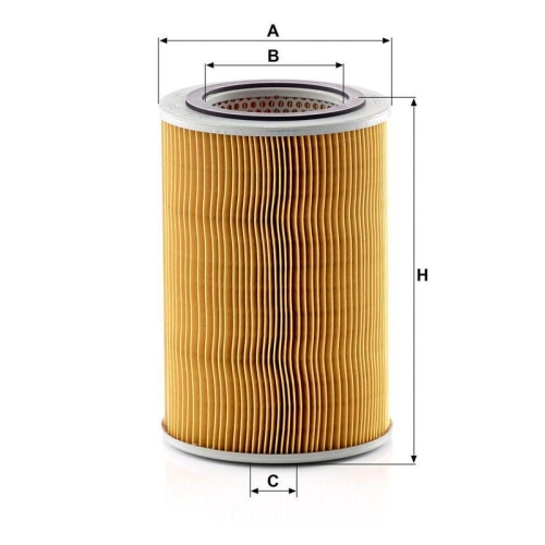 Luftfilter MANN-FILTER C 15 124/1 f&uuml;r