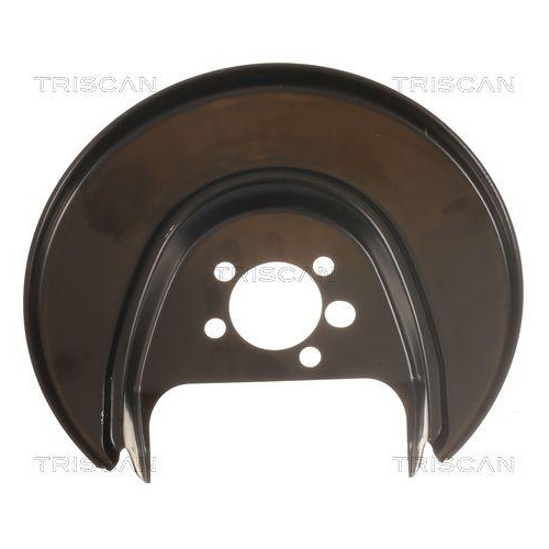 Spritzblech, Bremsscheibe TRISCAN 8125 29202 f&uuml;r VW, Hinterachse links