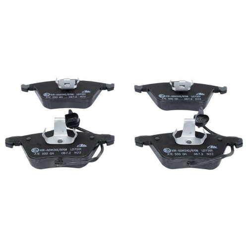 Bremsbelagsatz, Scheibenbremse ATE 13.0470-7201.2 ATE Ceramic für SEAT VAG