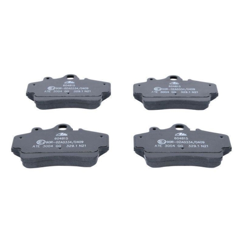 Bremsbelagsatz, Scheibenbremse ATE 13.0460-4815.2 f&uuml;r PORSCHE, Vorderachse