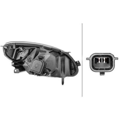HELLA Hauptscheinwerfer 1E7 271 510-311 für RENAULT, links