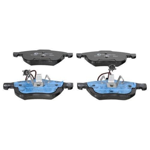 Bremsbelagsatz, Scheibenbremse ATE 13.0460-7265.2 f&uuml;r FIAT OPEL VAUXHALL