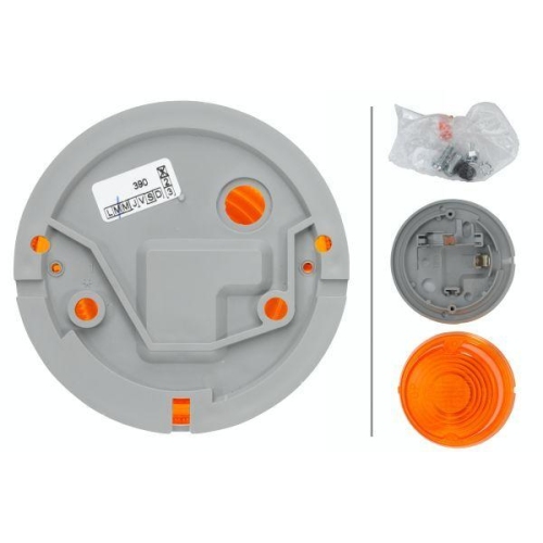 Blinkleuchte HELLA 2BA 001 259-611 f&uuml;r AUW&Auml;RTER DAF FIAT IVECO MAN MERCEDES-BENZ