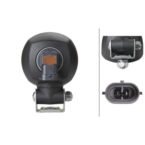 HELLA Arbeitsscheinwerfer 1G0 996 176-041 f&uuml;r MASSEY FERGUSON DEUTZ-FAHR FENDT