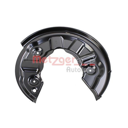 Spritzblech, Bremsscheibe METZGER 6115472 f&uuml;r AUDI SEAT SKODA VW VAG
