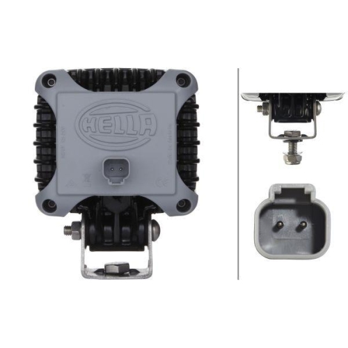 HELLA Arbeitsscheinwerfer 1GA 996 192-061 f&uuml;r K&Auml;SSBOHRER LIEBHERR ATLAS COPCO