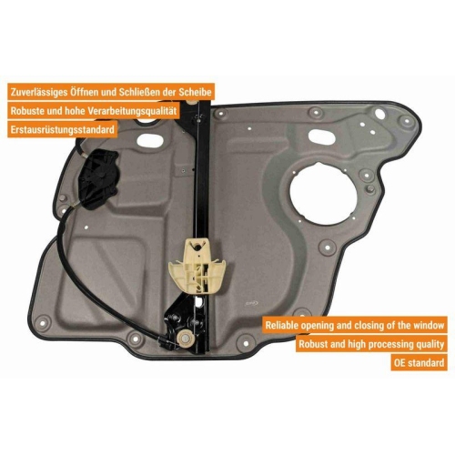 Fensterheber VAICO V10-2237 Original VAICO Qualität für SEAT SKODA VW VAG