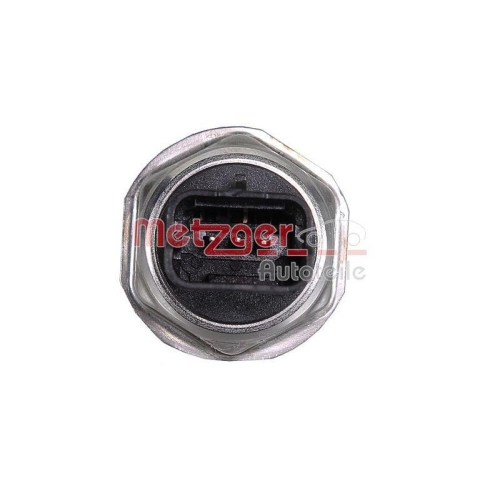 Sensor, Kraftstoffdruck METZGER 0906506 f&uuml;r RENAULT, Kraftstoffverteilerrohr