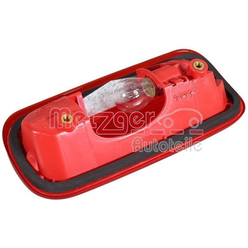 Zusatzbremsleuchte METZGER 2080107 ORIGINAL ERSATZTEIL für FIAT, mitte