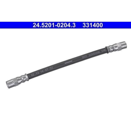 Bremsschlauch ATE 24.5201-0204.3 f&uuml;r BMW VOLVO, Hinterachse, Hinterachse rechts